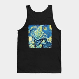 Majin Buu Van Gogh Style Tank Top